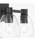 Relo 2-light Bath Vanity Light Matte Black