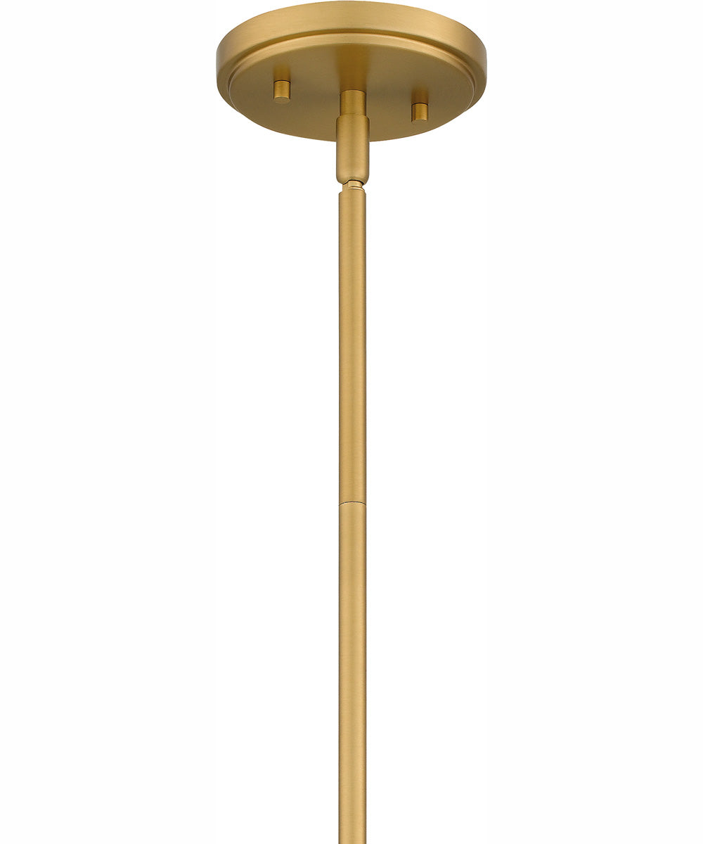 Dupree 1-light Mini Pendant Brushed Weathered Brass