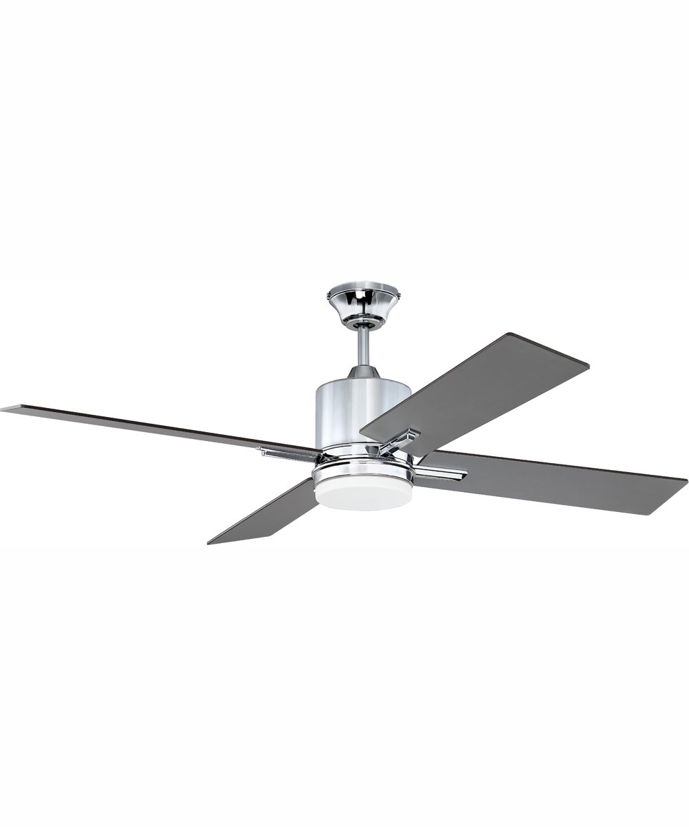 52" Teana 1-Light Ceiling Fan Chrome