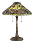 Jungle Dragonfly Small 2-light Table Lamp Architectural Bronze