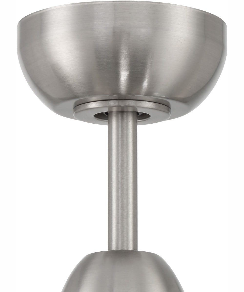 52" Keen 1-Light Ceiling Fan Brushed Polished Nickel