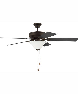 52" Decorator's Choice 2-Light Ceiling Fan Espresso