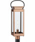 Union Square 1-Light Urban Industrial Outdoor Post Light Antique Copper