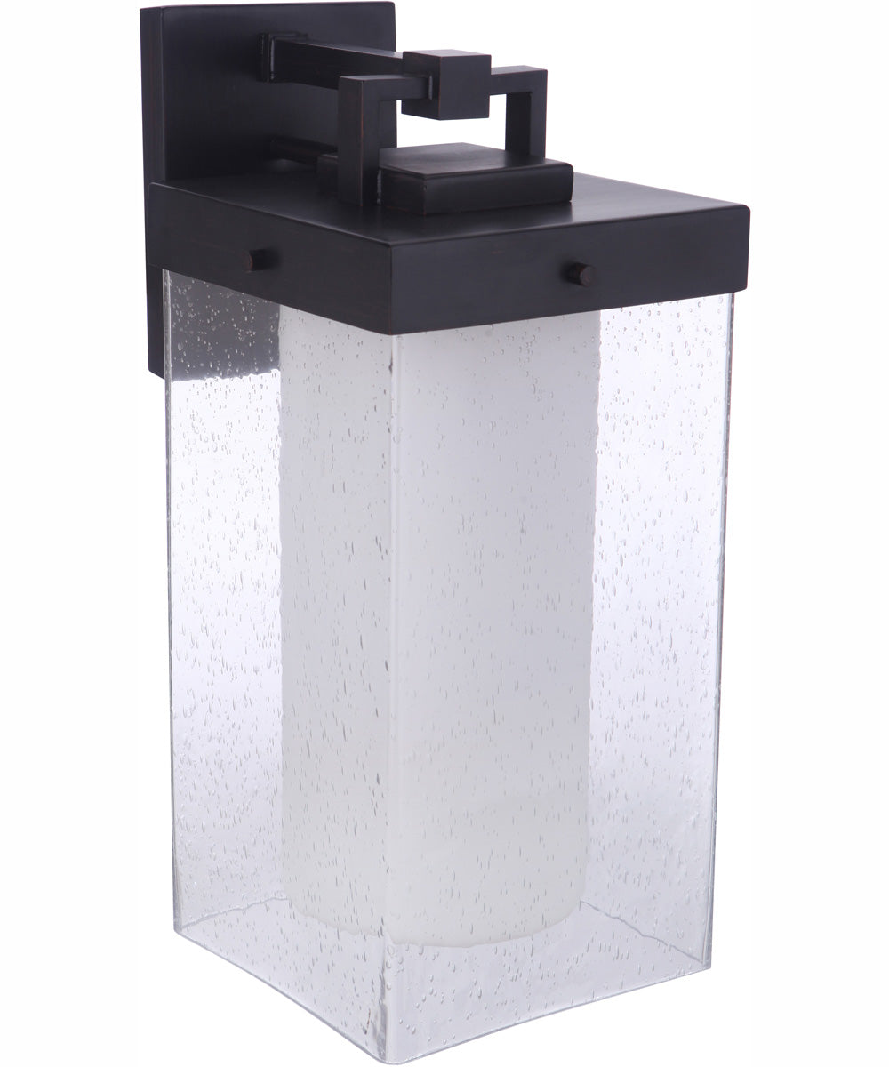 Hayner 1-Light Outdoor Wall Lantern Midnight
