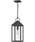 Thorpe Large 1-light Outdoor Pendant Light  Coastal Armour Aluminum Mottled Black