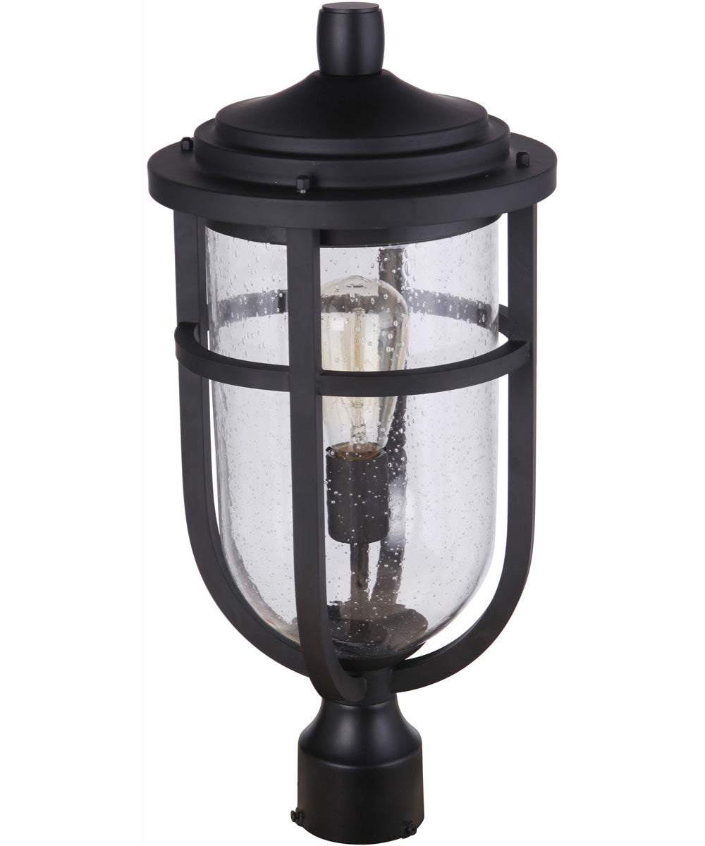 Voyage 1-Light Outdoor Post Mount Midnight
