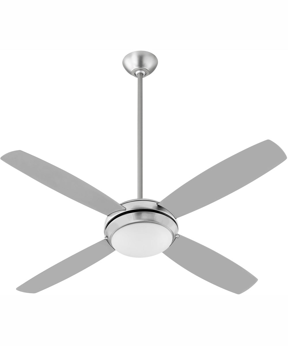 52" Expo 2-light Ceiling Fan Satin Nickel