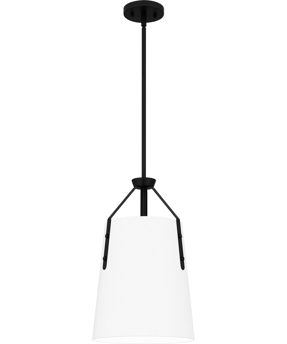 Quoizel Piccolo Pendant 1-light Mini Pendant Matte Black