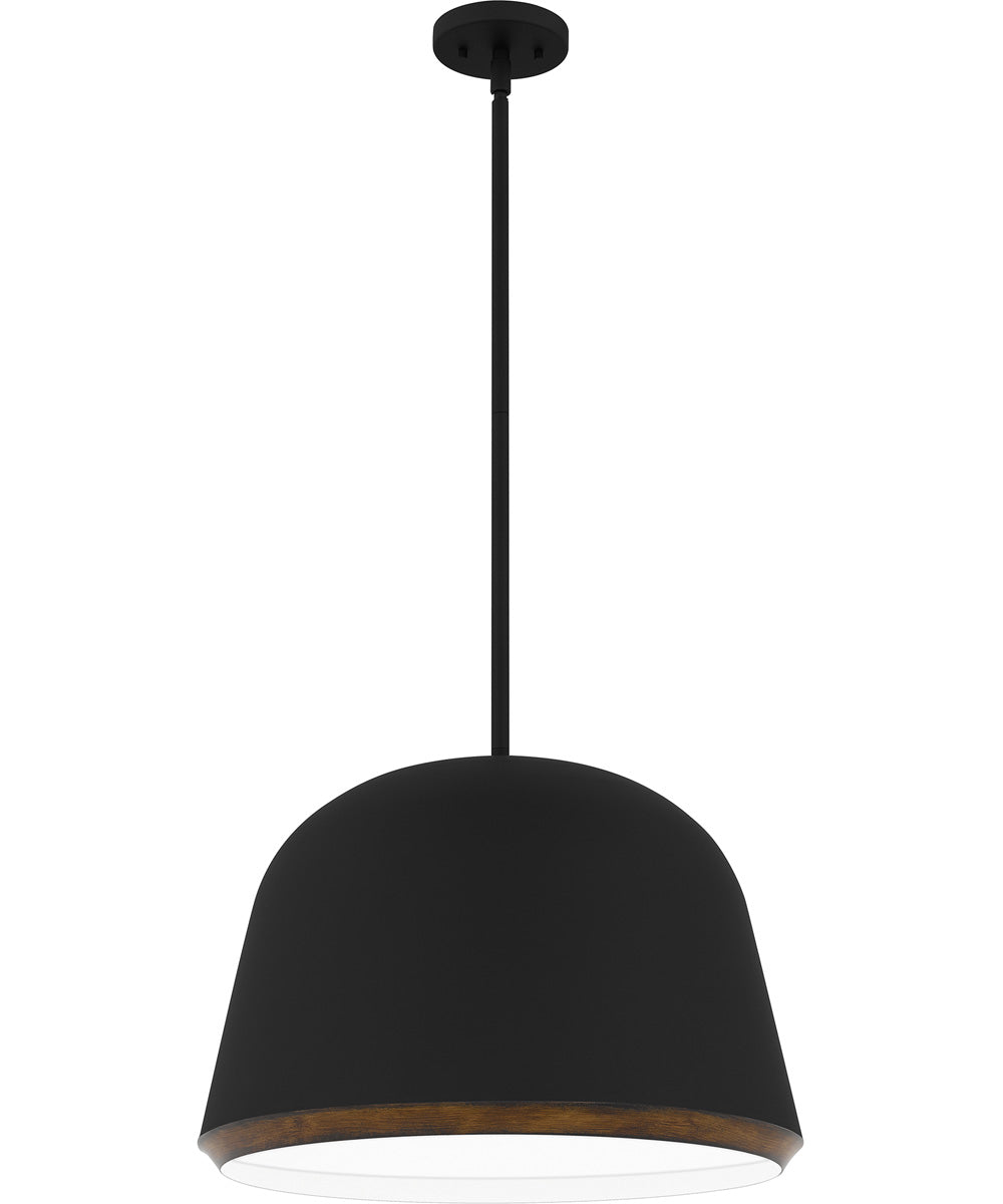 Tamara 4-light Pendant Matte Black