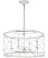 Dury 4-light Pendant Antique White