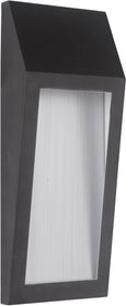 7"W Wedge 1-Light LED Pocket Sconce Oiled Bronze