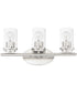 Corona 3-Light Bath Vanity Satin Nickel