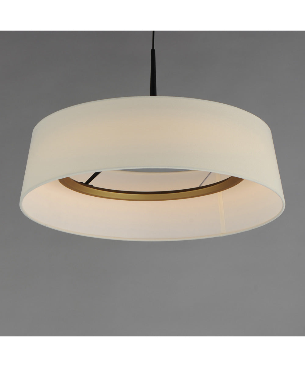 Paramount 21 inch LED Pendant Natural Aged Brass