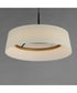 Paramount 21 inch LED Pendant Natural Aged Brass