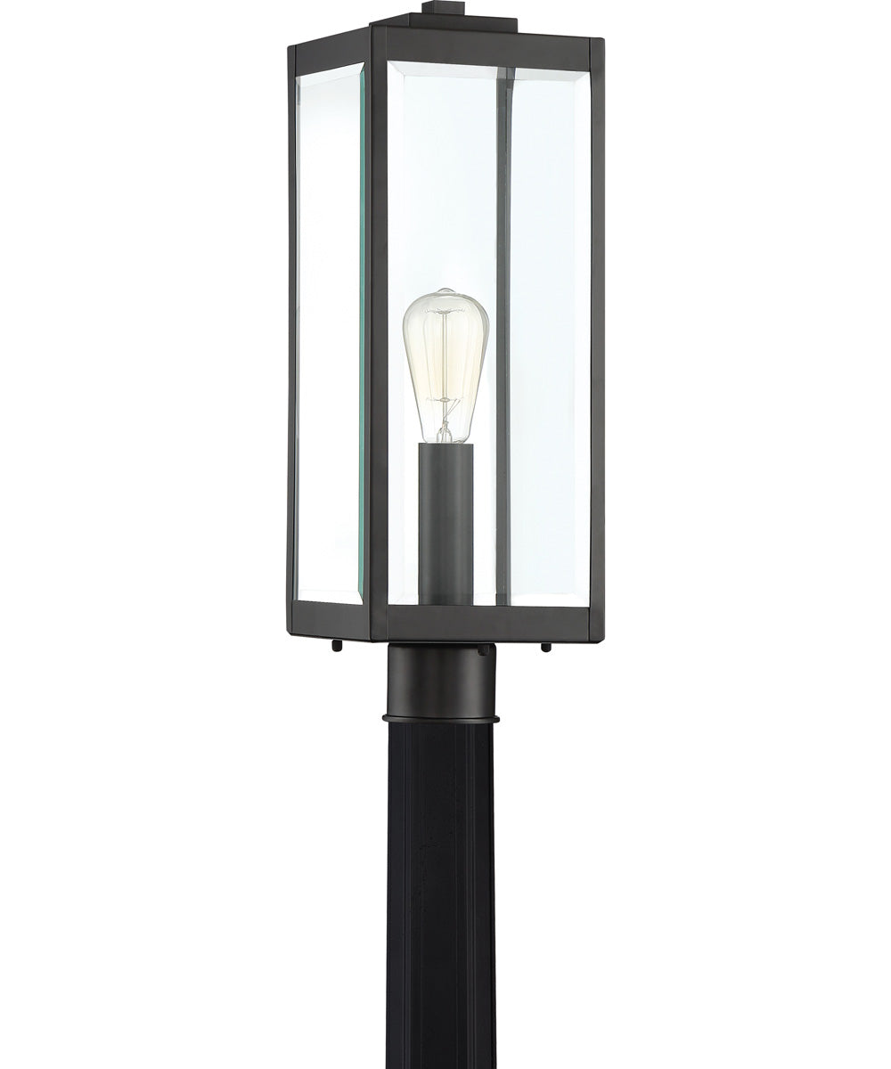 Westover Large 1-light Outdoor Post Light Earth Black