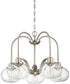 Trilogy 5-light Chandelier Brushed Nickel