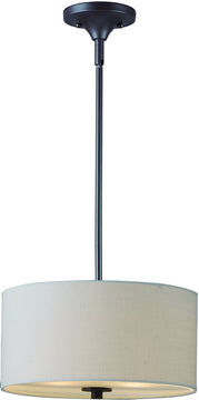 13"W Bongo 2-Light Pendant / Semi-Flush Mount Oil Rubbed Bronze