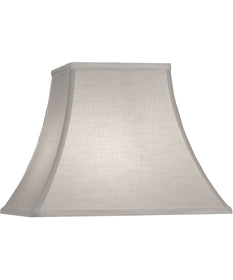 6x12x9.5 Cream Aberdeen Square Bell Softback Lampshade