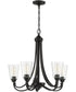Grace 5-Light Chandelier Espresso