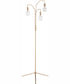 Nilmani 3-Light Floor Lamp Gold
