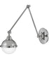 Fletcher 1-Light Medium Single Light Sconce in Polished Nickel