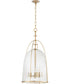 3-light Pendant Aged Brass