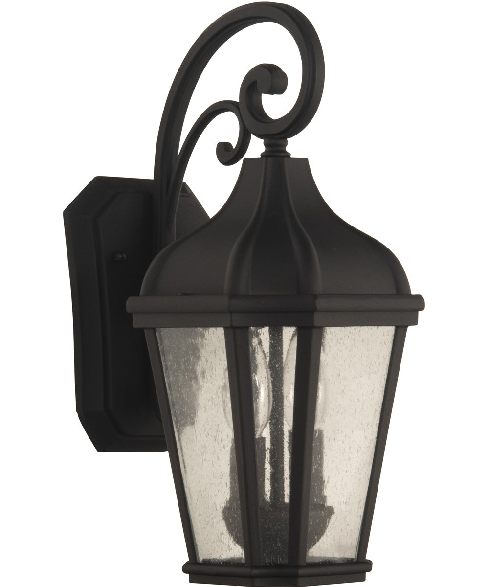 Briarwick 2-Light Outdoor Wall Light Textured Matte Black