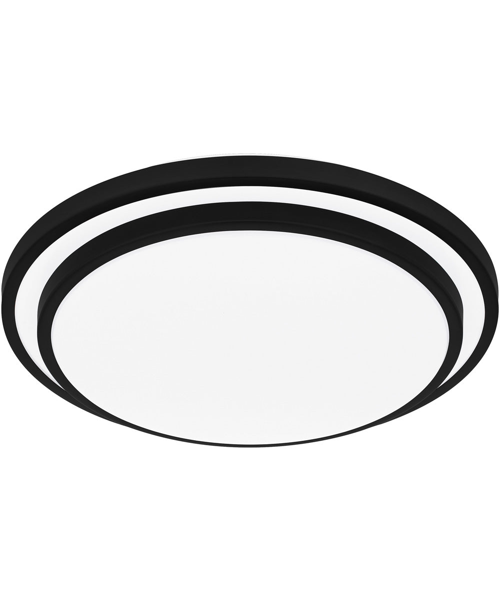 Irving  Semi Flush Mount Matte Black