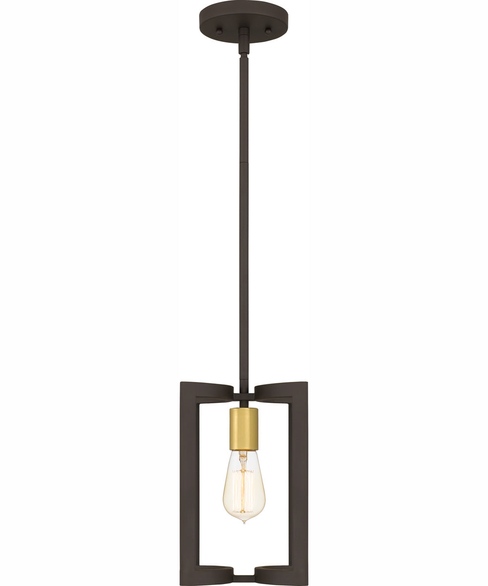 Beaufain Small 1-light Mini Pendant Old Bronze