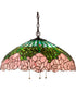 22" Wide Tiffany Cabbage Rose Pendant