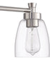 Henning 3-Light Vanity Polished Nickel
