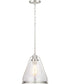 Range 1-Light Pendant Brushed Nickel
