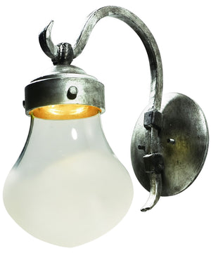 16"H Rustica LED 1-Light Outdoor Wall Lantern Blacksmith