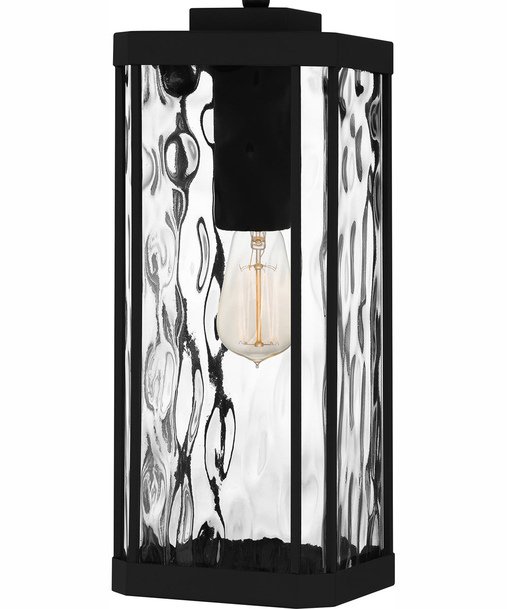 Balchier Large 1-light Outdoor Pendant Light Matte Black