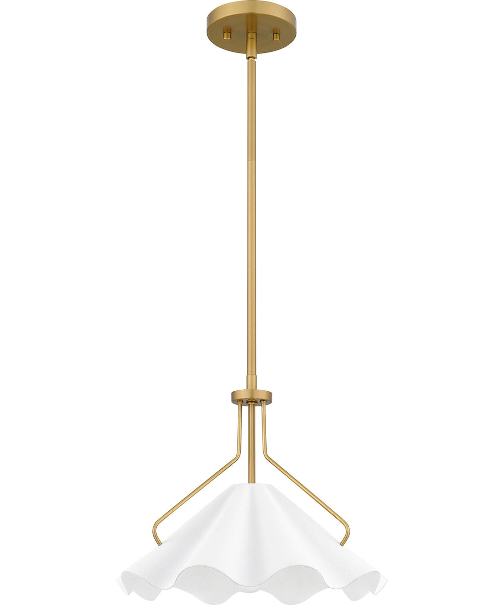 Quoizel Pendant 1-light Pendant Aged Brass