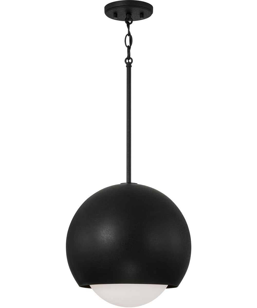 Dolby 1-Light Pendant Black Iron
