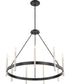 Anthem 9-light Chandelier Mystic Black