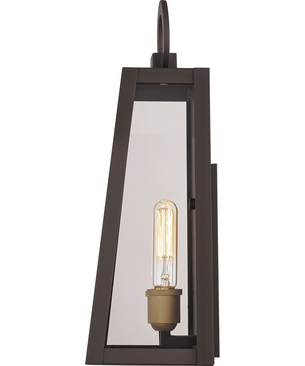 Poplar Point Large 2-light Outdoor Wall Light  Coastal Armour Aluminum Old Bronze