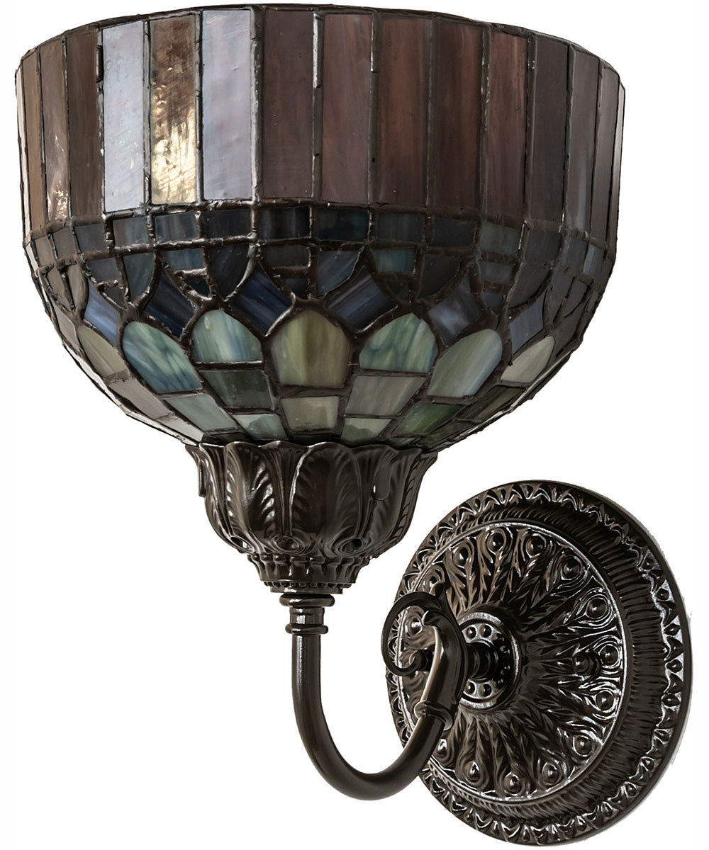 8" Wide Tiffany Candice Wall Sconce