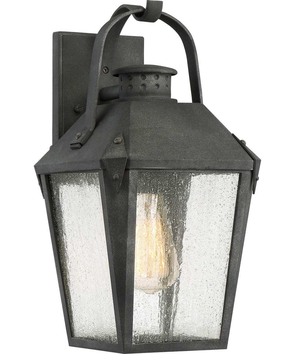 Carriage Medium 1-light Outdoor Wall Light Mottled Black