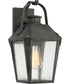 Carriage Medium 1-light Outdoor Wall Light Mottled Black