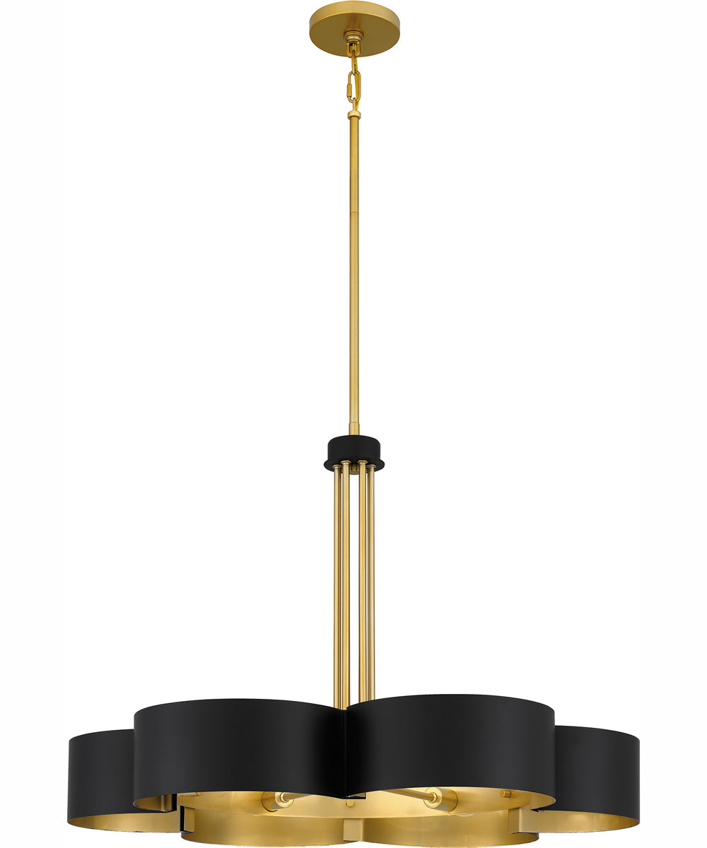 Balsam 6-light Chandelier Matte Black