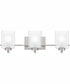 Kolt Large 3-light Bath Light Brushed Nickel