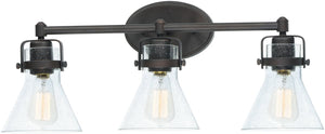 24"W Seafarer 3-Light Bath Vanity Oil Rubbed Bronze