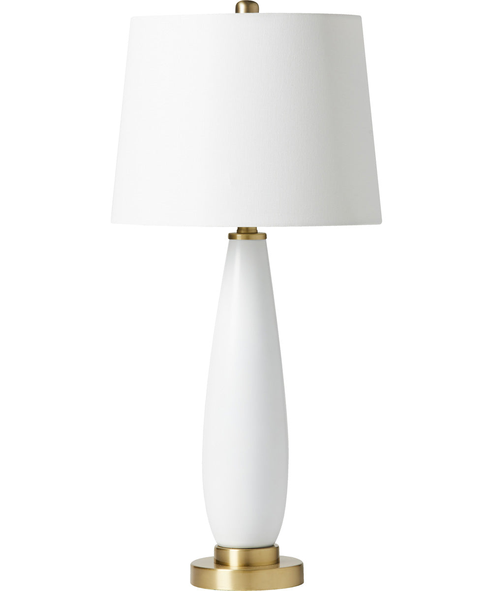 1-Light Table Lamp Satin Brass