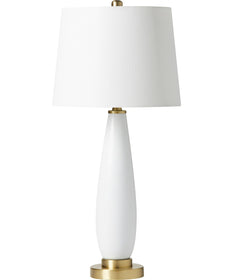 1-Light Table Lamp Satin Brass