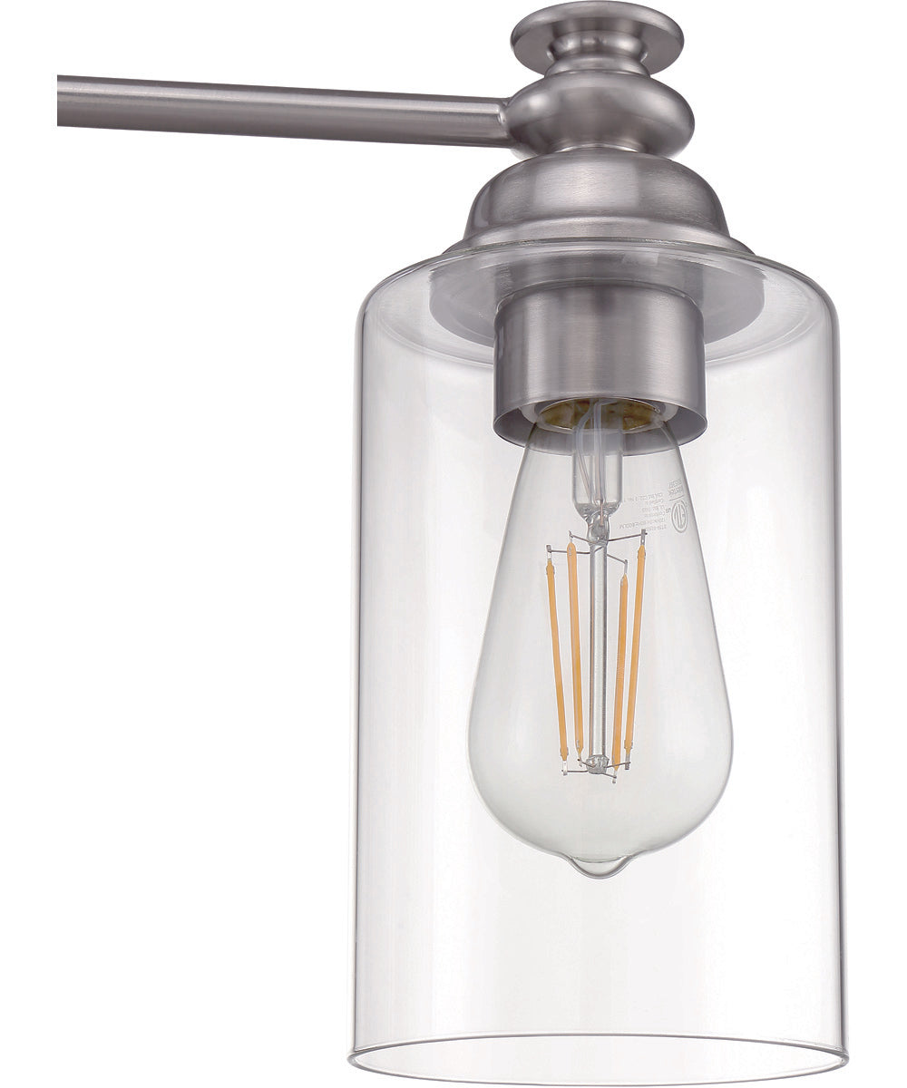 Dardyn 2-Light Vanity Brushed Polished Nickel