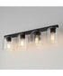 Scoop 4-Light Bath Vanity Black