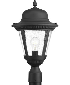 Westport 1-Light Medium Post Lantern Textured Black