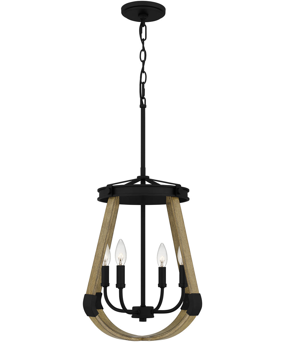 Demura 4-light Pendant Matte Black